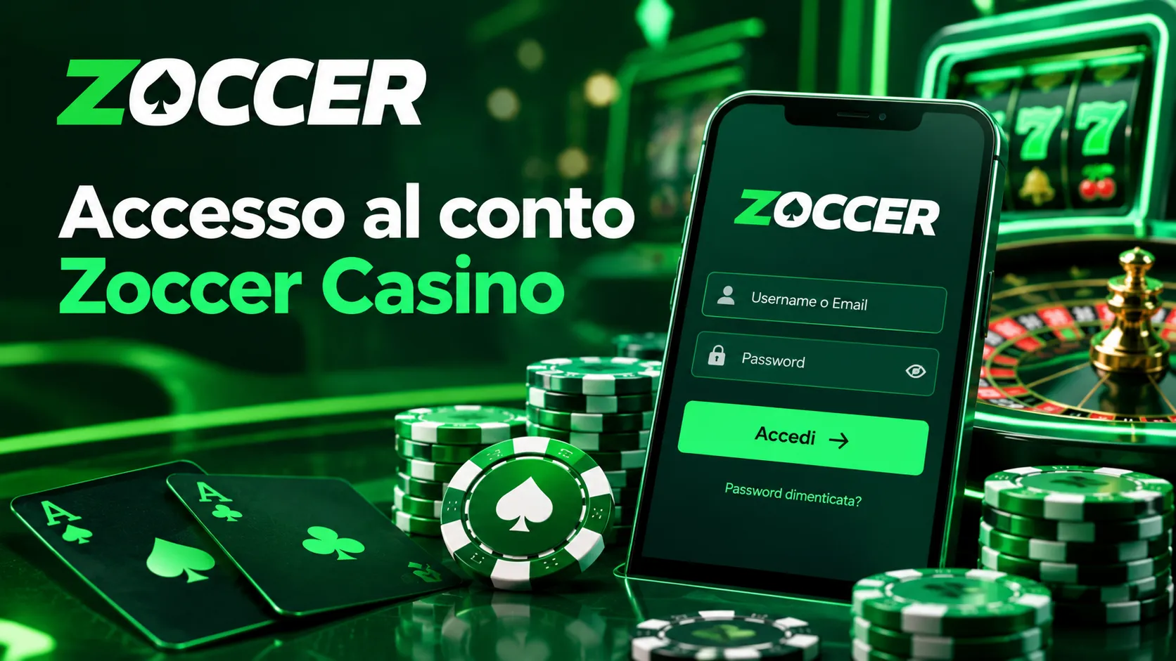 zoccer Accesso da dispositivo mobile